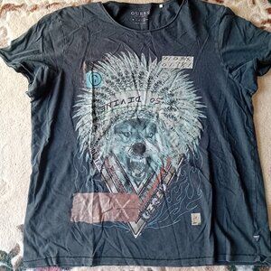 Guess XL Graphic Cotton Tee